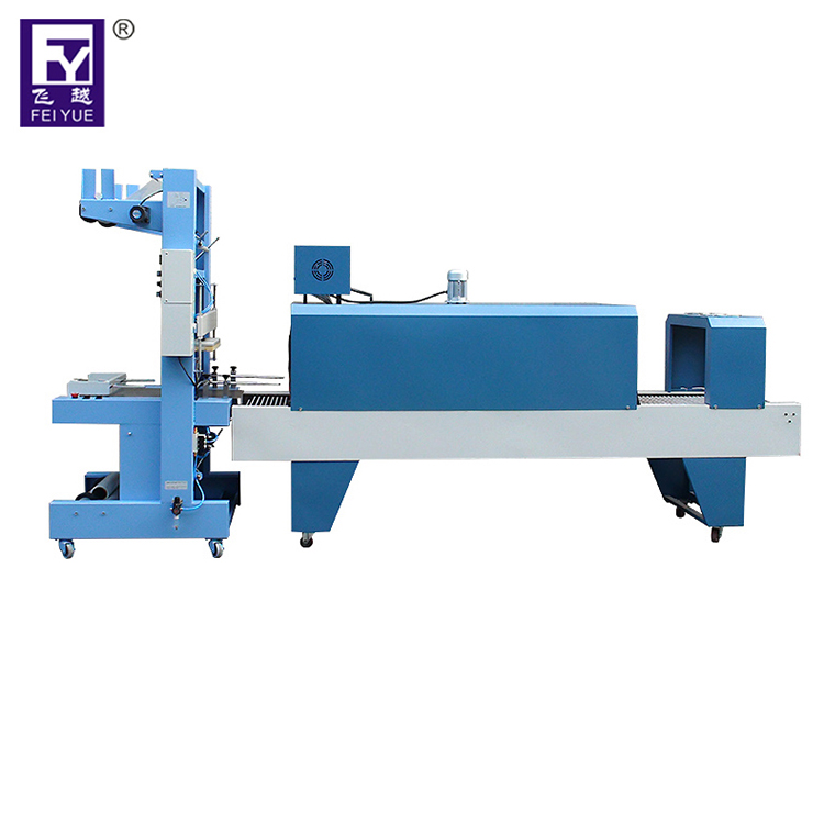 飛越機(jī)械TF6540-SA半自動袖口封切機(jī)和FY-6040PE收縮包裝機(jī) 飛越機(jī)械TF6540-SA半自動袖口封切機(jī)和FY-6040PE收縮包裝機(jī)